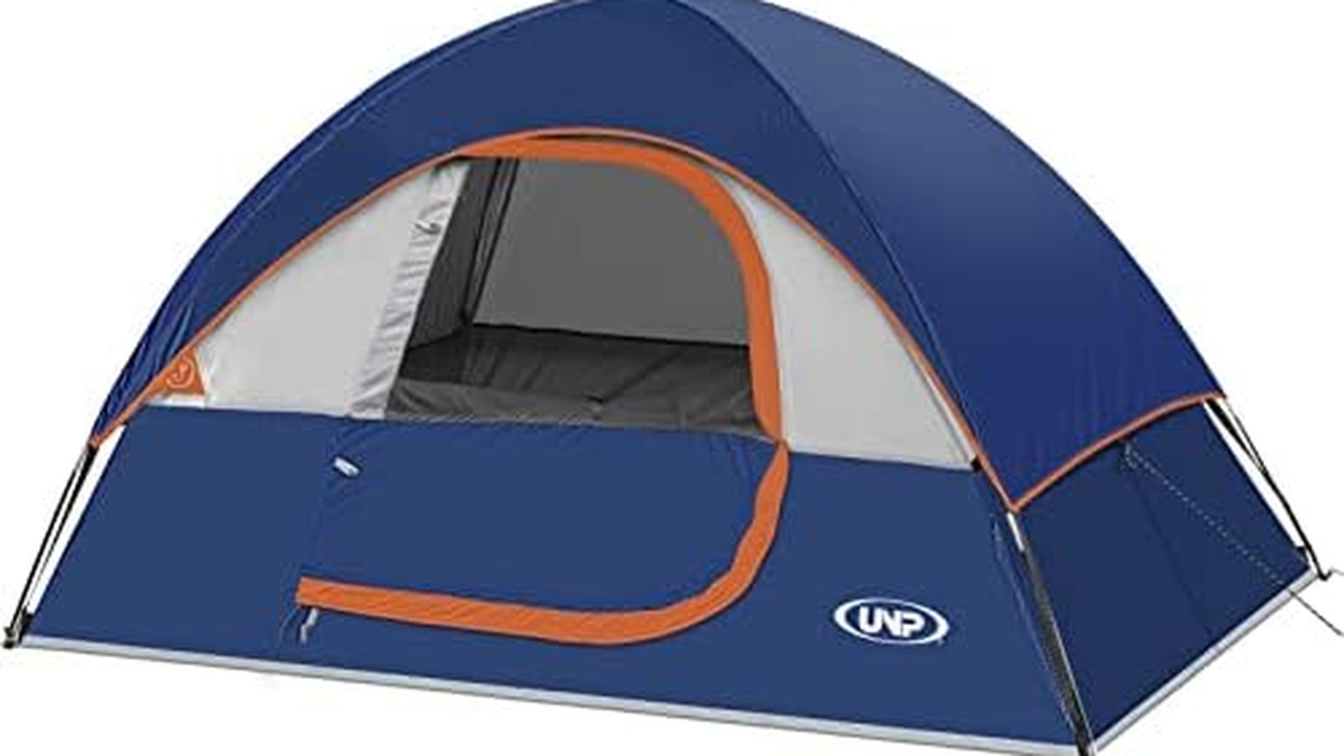 UNP tenda campeggio 2-3 persone ultraleggera verde con doppio strato e sistema di ancoraggio