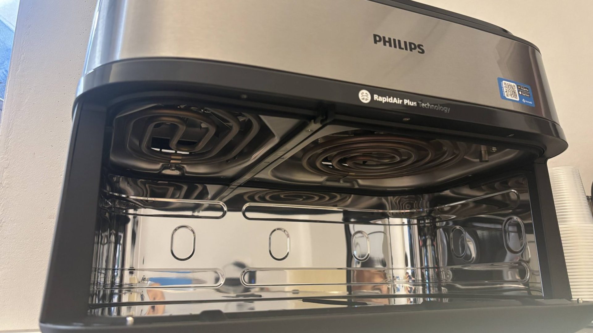Resistenze separate dei due scomparti della Philips Airfryer Serie 5000