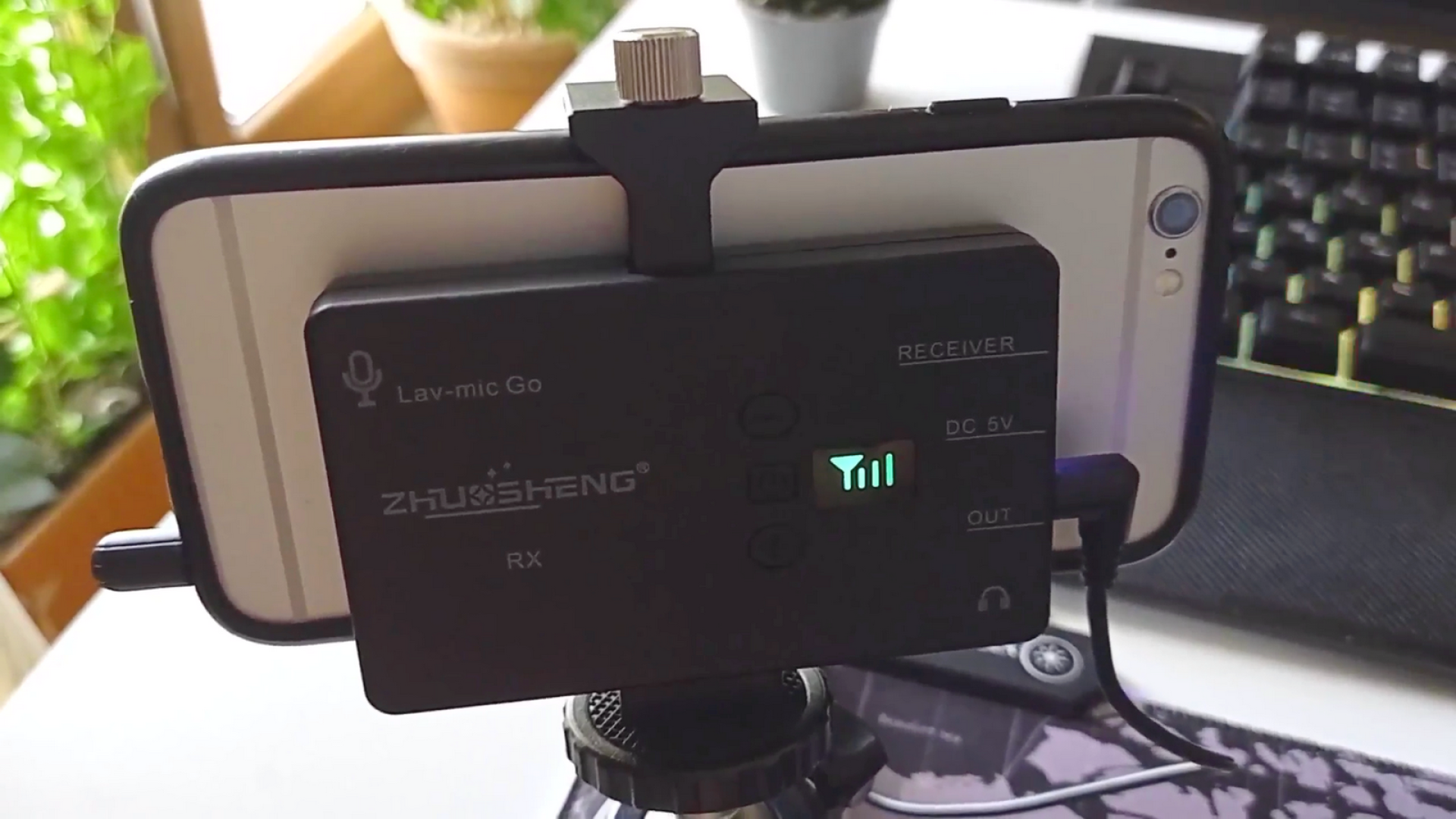 Radiomicrofono Lavalier per smartphone, ideale per vlog