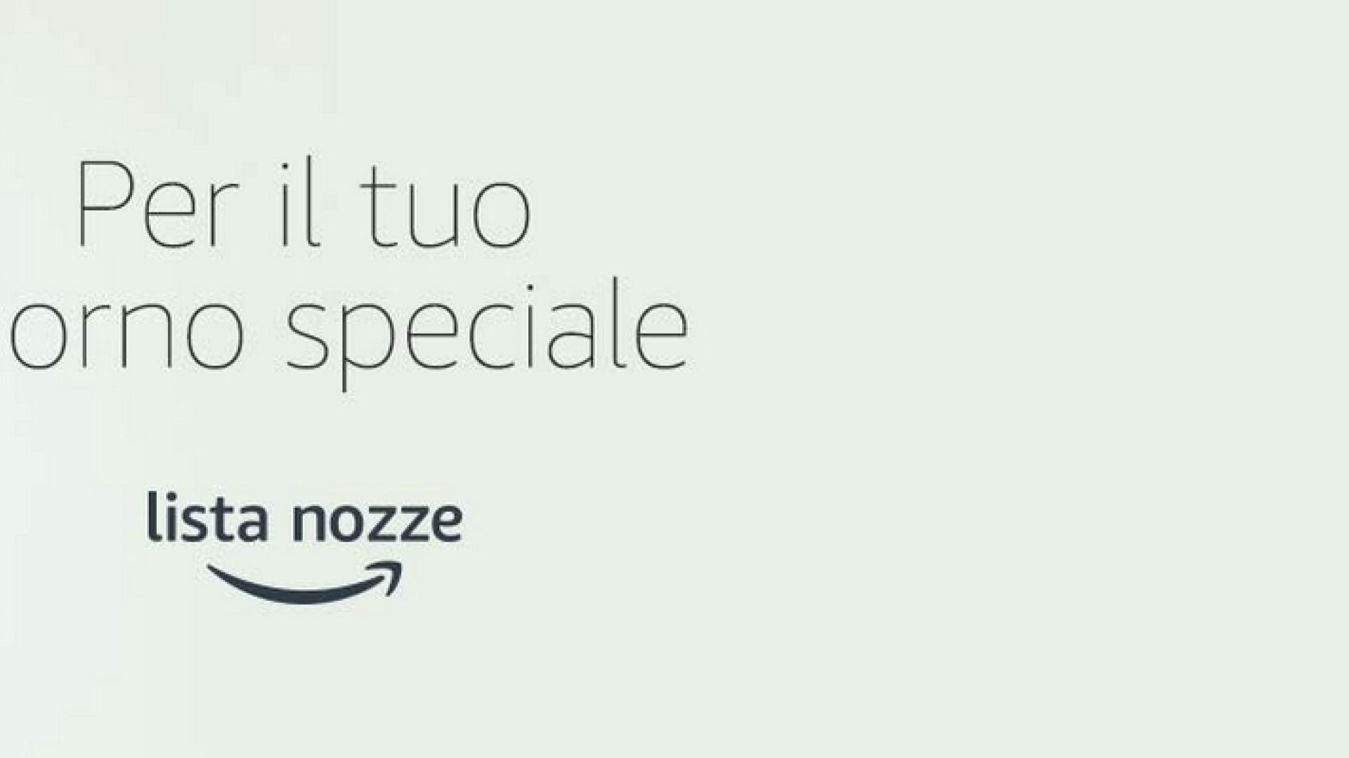 Amazon, lista nozze gratuita online per il tuo matrimonio